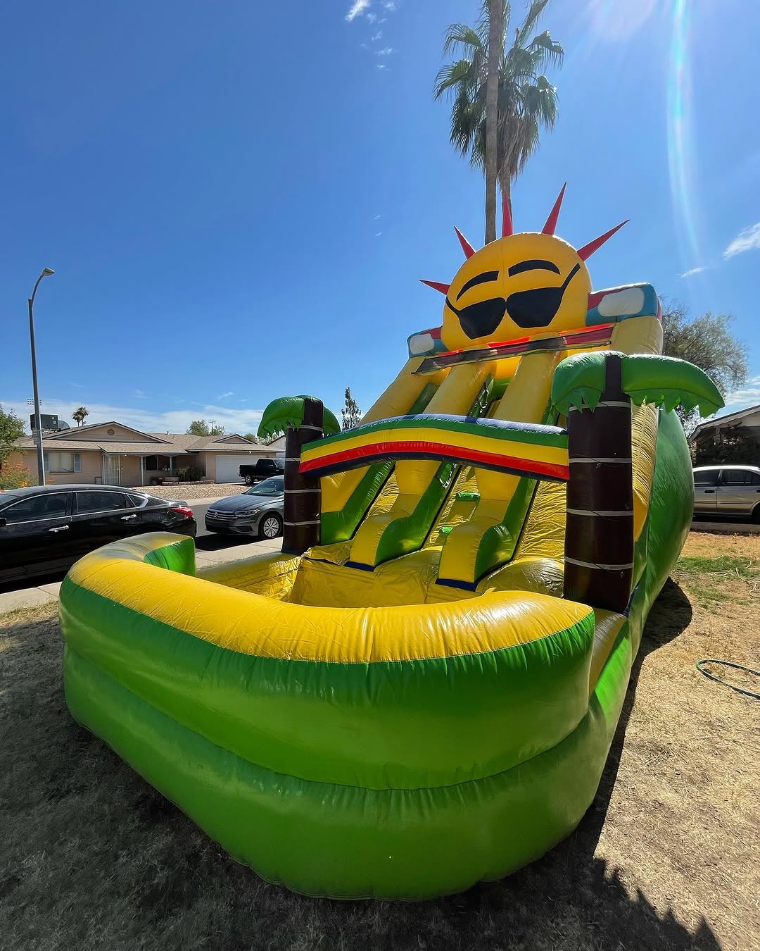 16 Foot Sunny Tropics Water Slide