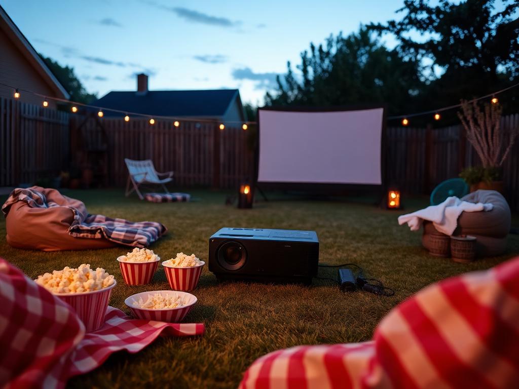 Backyard Movie Night Package