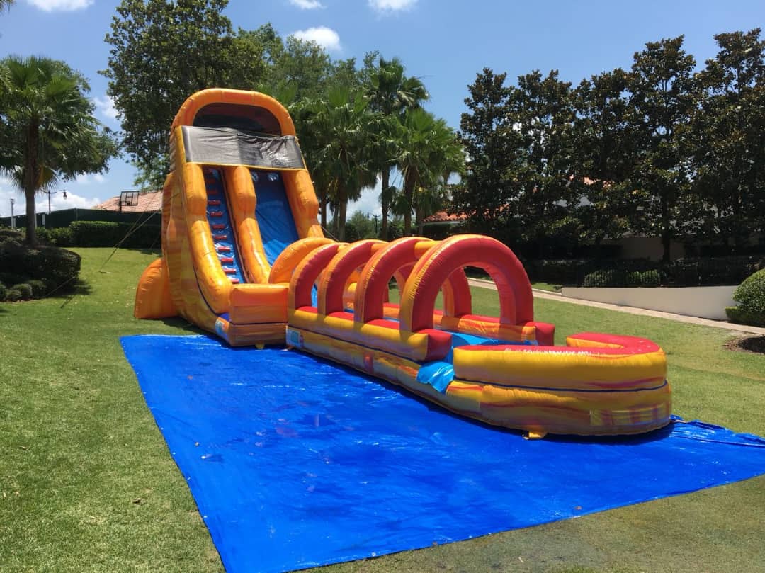 Fire Rush Slide n Slip Combo