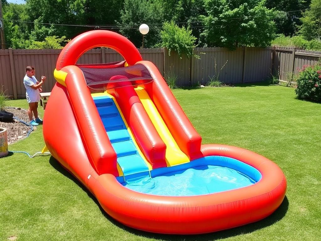 13 Foot Little Splash Water Slide