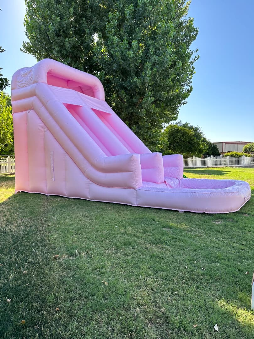 14 Foot Blush Pink Water Slide