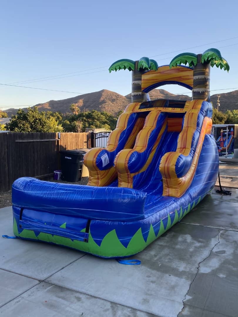 16 Foot Tropic Blaze Palm Slide