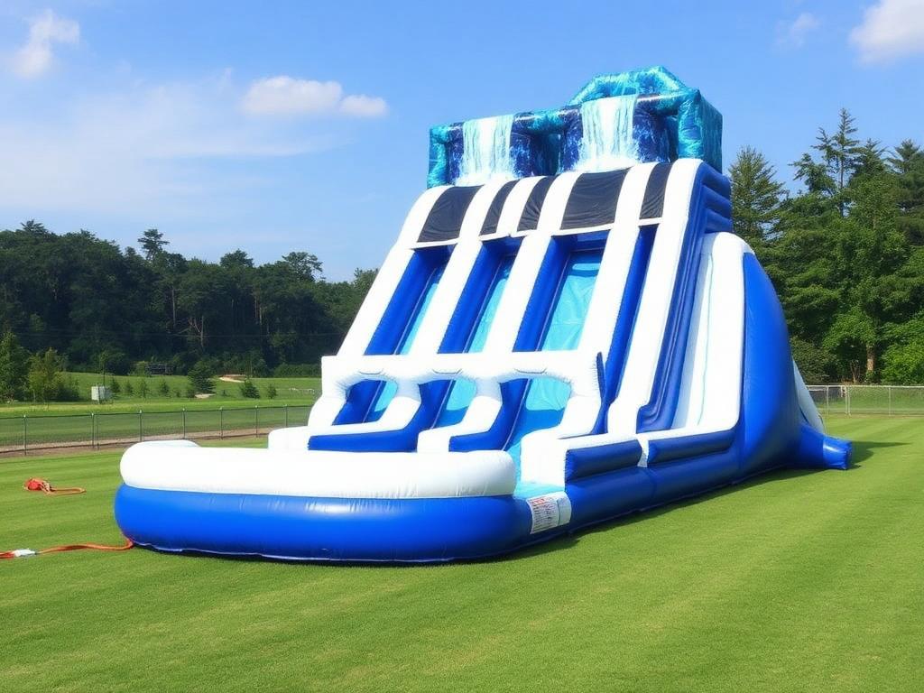 27 Foot Apex Falls Double Lane Slide