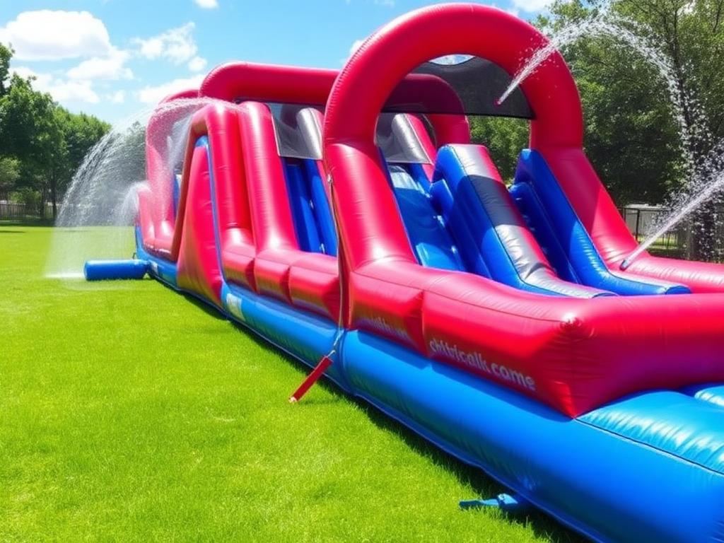45 Foot Radical Rampage Water Obstacle