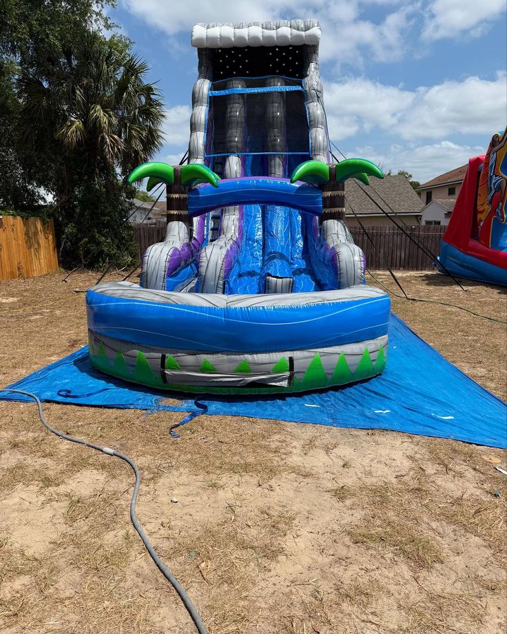 22 Foot Purple Crush Palm Slide